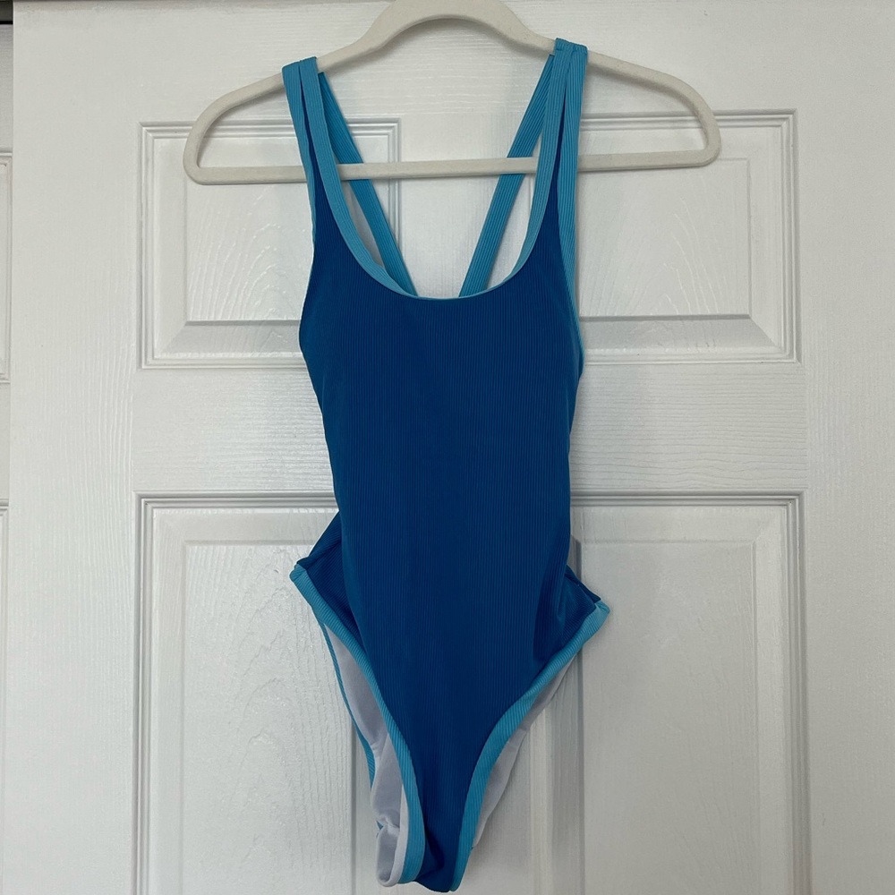 Women’s Blue One Piece Swimsuit
